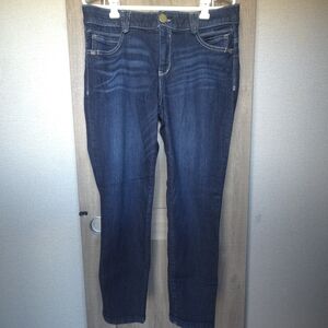 Democracy "Ab"solution Classic Blue Denim Jeans Women's Size 12
